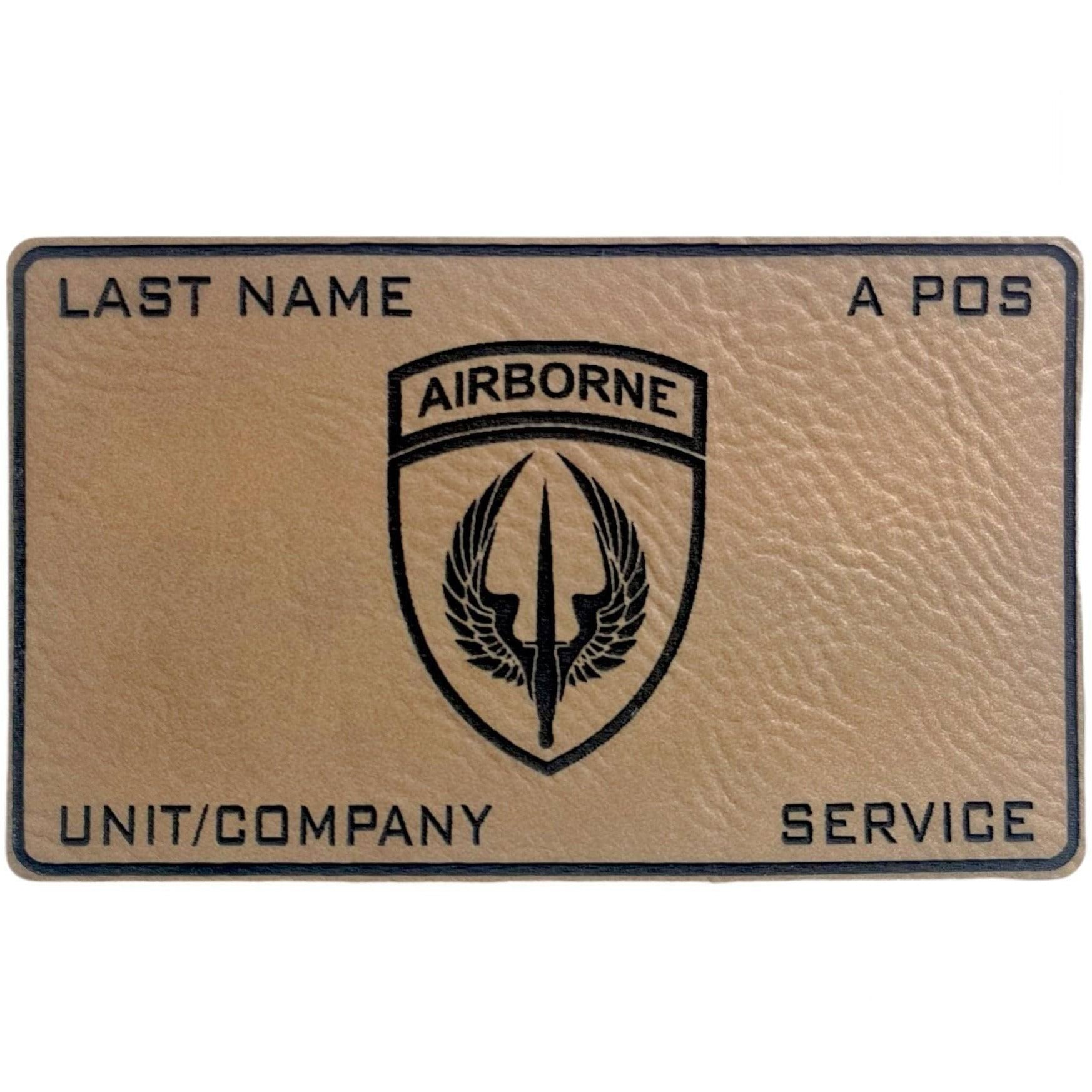 Custom ID Patches with Velcro Backing