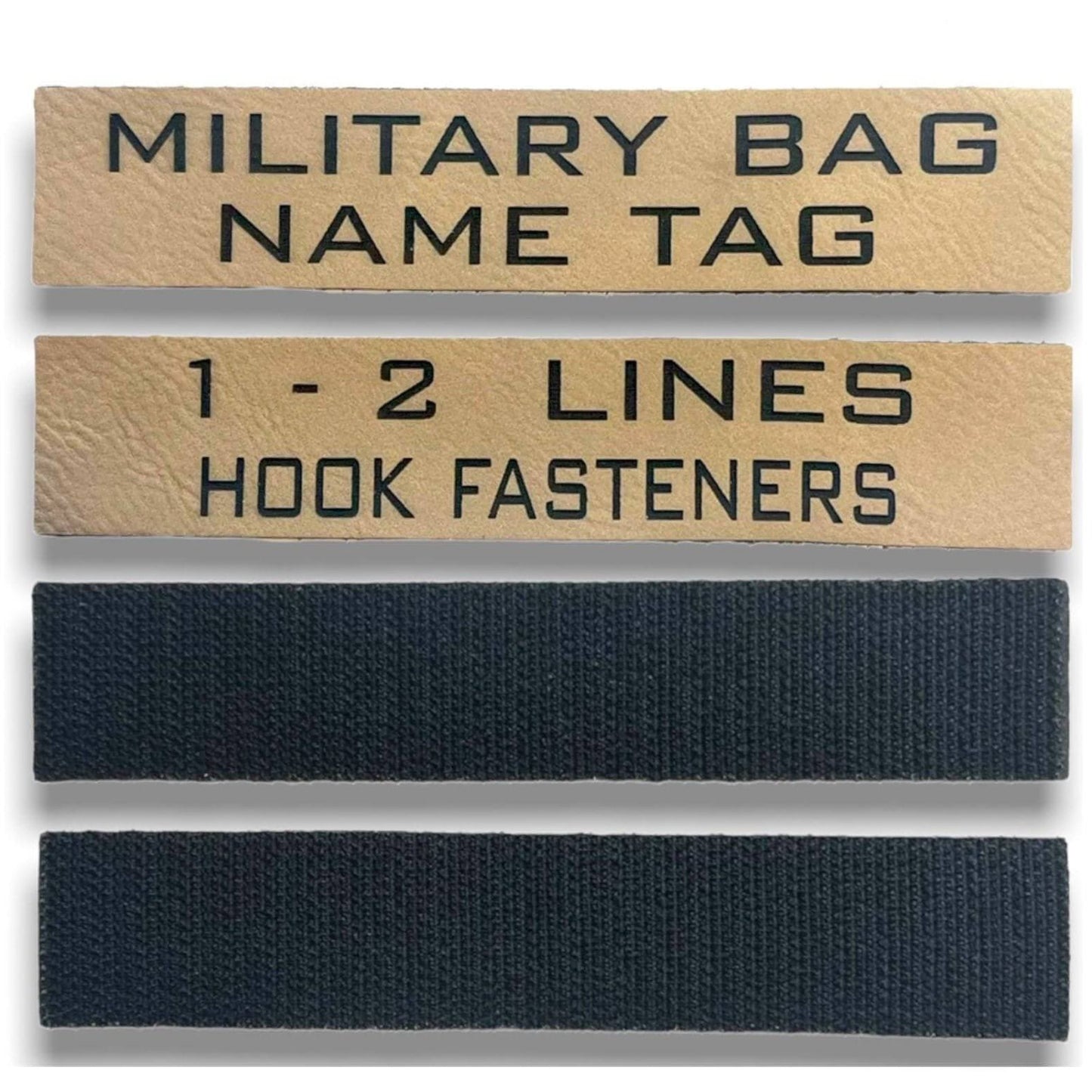USMC Plate Carrier Flak Patch, W/ Hook Fastener Coyote Brown 